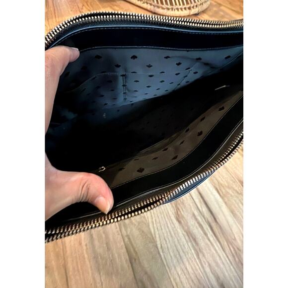 Kate Spade Kona Patterson Drive Black Leather Tote Bag - Picture 6 of 10